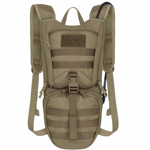 Tactical Hydration Backpack with 2.5L Insulated Water Bladder | MOLLE Compatible