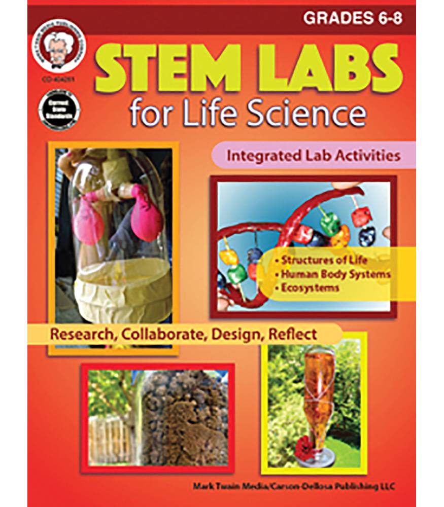STEM Labs for Life Science | Off-Grid Homeschool Resource Book | Grades 6–8