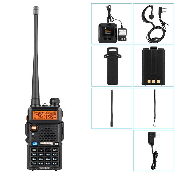 BAOFENG Dual Band Walkie Talkie Set – 6-Pack Two-Way Radio