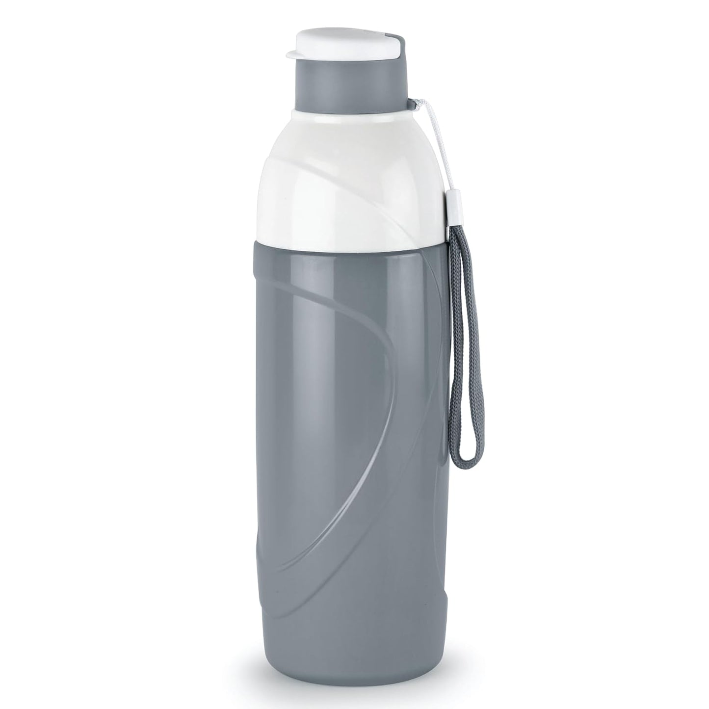 Puro Funtron 600 | 20oz Leak-Proof Plastic Water Bottle with Wrist Strap