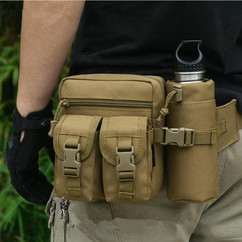 Tactical MOLLE Shoulder Bag | Waterproof Oxford EDC Pack for Outdoor & Survival Use
