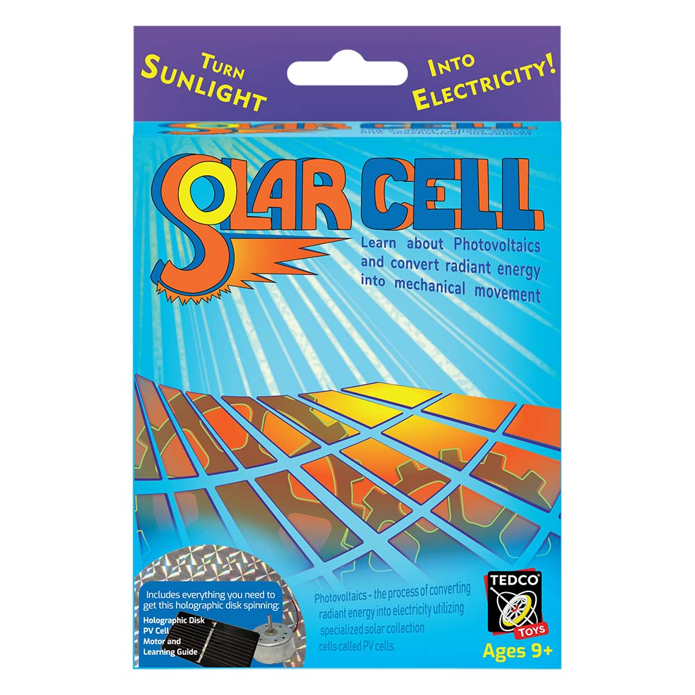 ☀️ Tedco Solar Cell Science Kit | Kids Solar Energy Experiment | Ages 8+