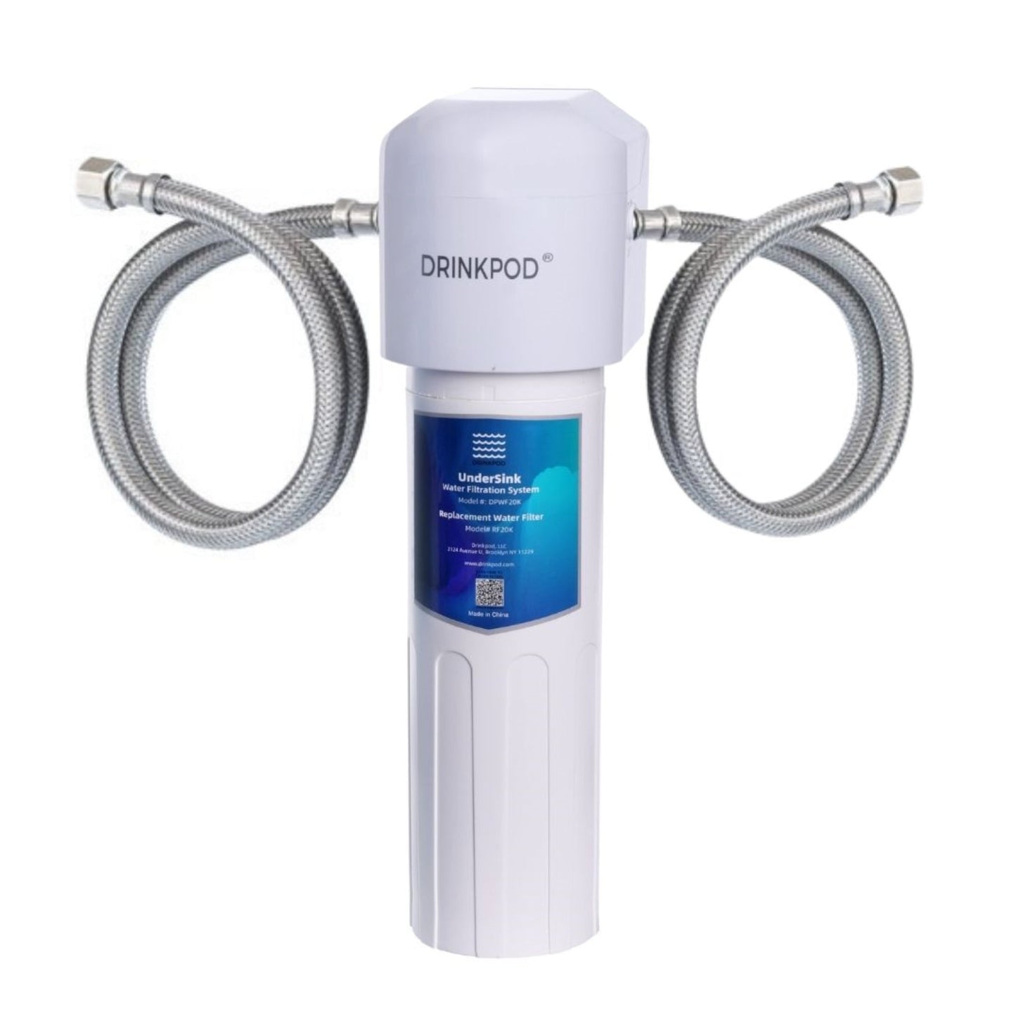 Under-Sink Water Filter System | 20,000 Gallon High-Capacity 3-Year Filter Life