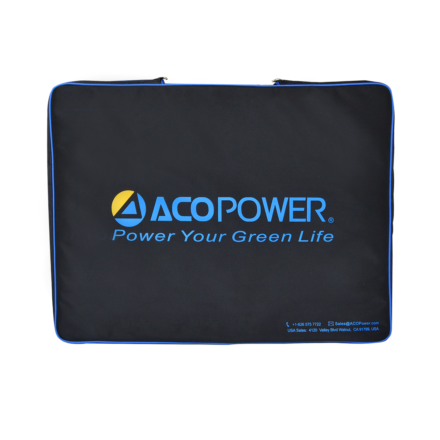 ACOPOWER 120W Portable Solar Panel Kit | Lightweight Briefcase with 20A LCD Charge Controller