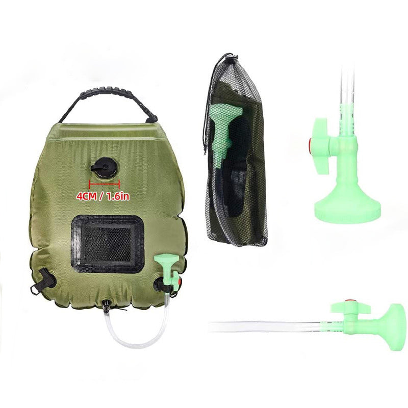 20L Solar Shower Bag for Camping | Portable Outdoor Camp Shower