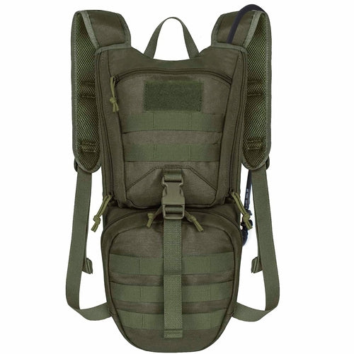 Tactical Hydration Backpack with 2.5L Insulated Water Bladder | MOLLE Compatible