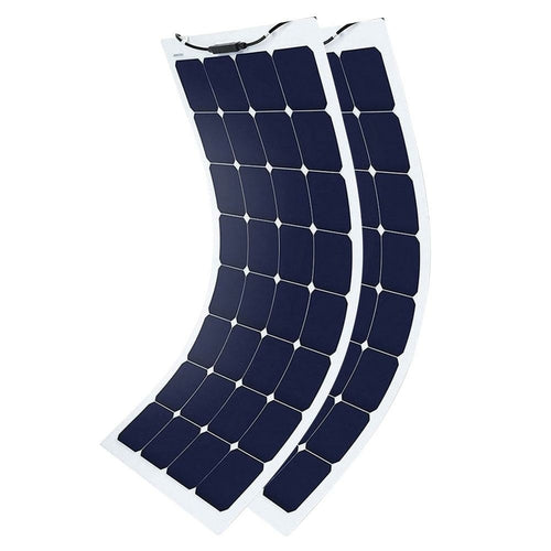 ACOPOWER 110W Flexible Solar Panel | Lightweight 12V Monocrystalline for RV, Cabin & Off-Grid
