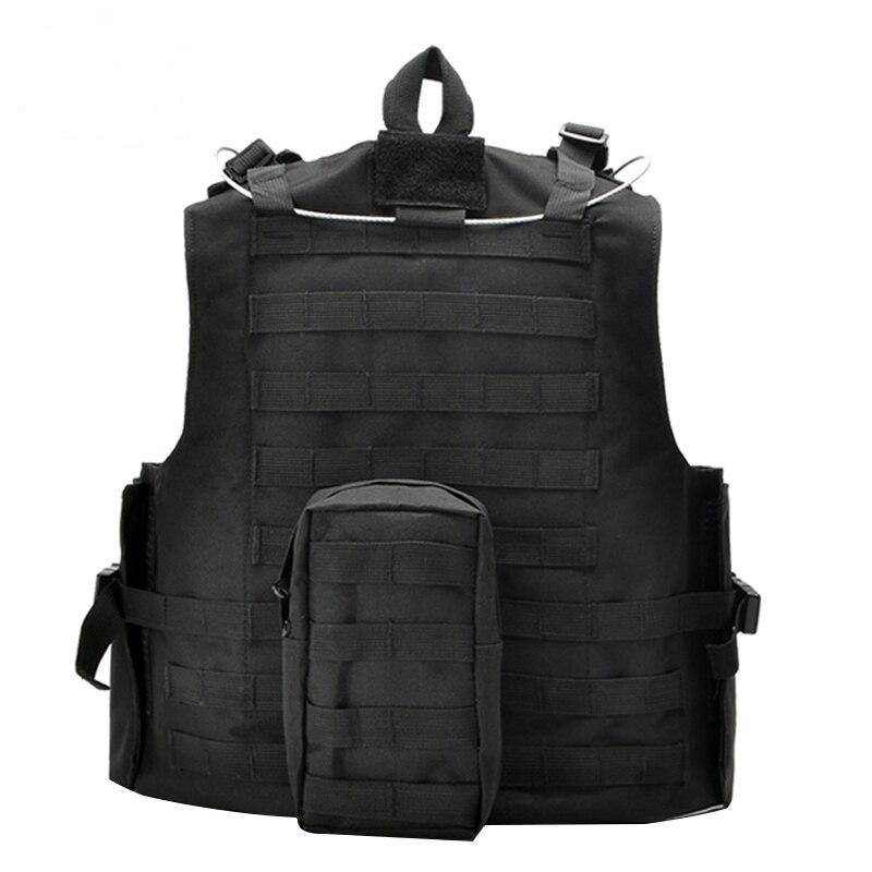 Adjustable Military Tactical Vest with Shoulder Strap – MOLLE Compatible