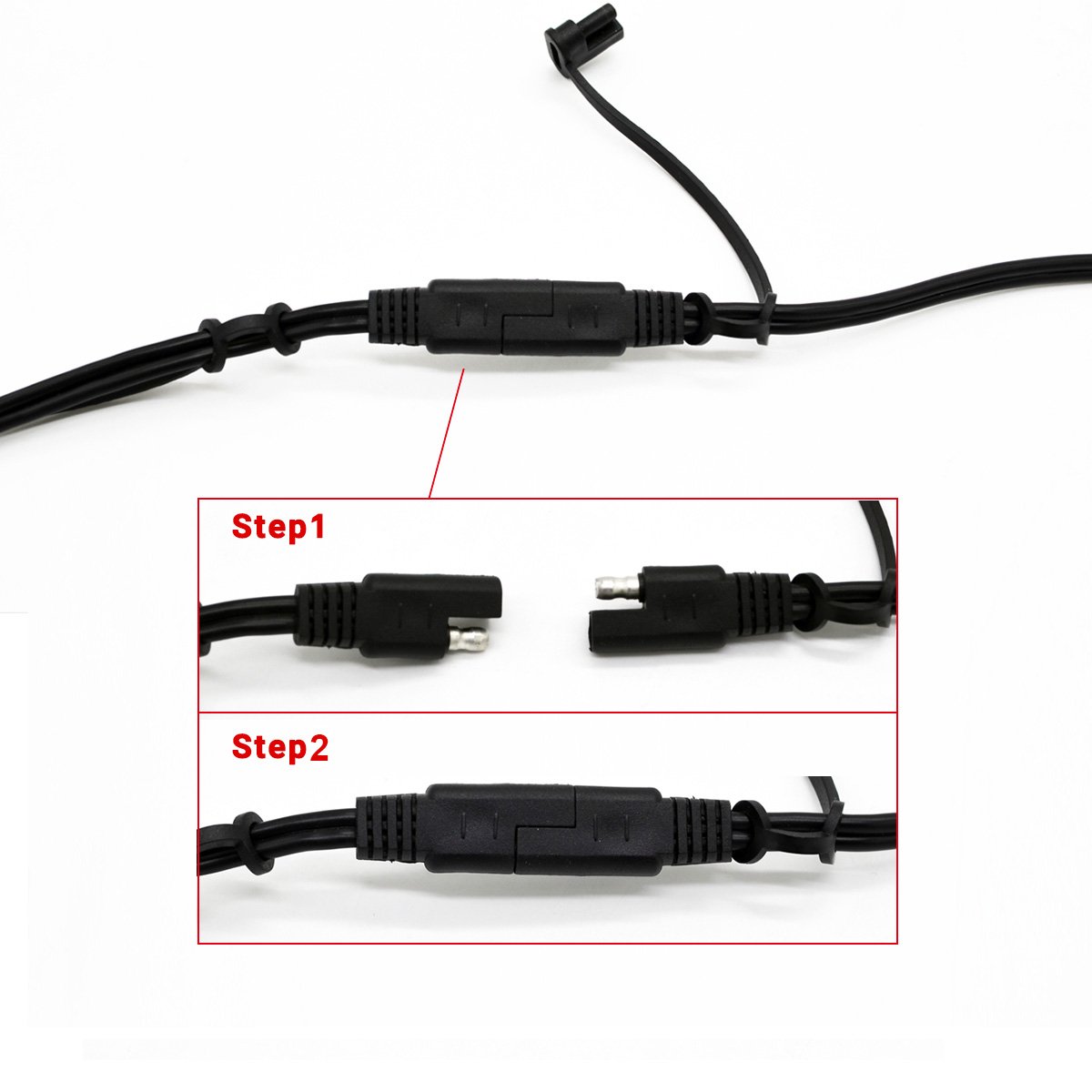 ACOPOWER SAE to Furrion / CNLinko Solar Panel Adapter