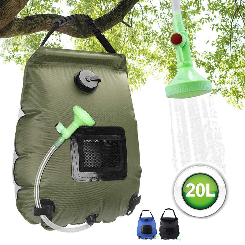 20L Solar Shower Bag for Camping | Portable Outdoor Camp Shower
