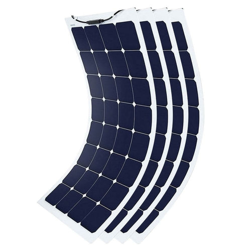 ACOPOWER 110W Flexible Solar Panel | Lightweight 12V Monocrystalline for RV, Cabin & Off-Grid