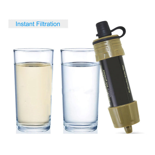 Mini Portable Water Filter Straw | 0.01 Micron | 5,000L Capacity