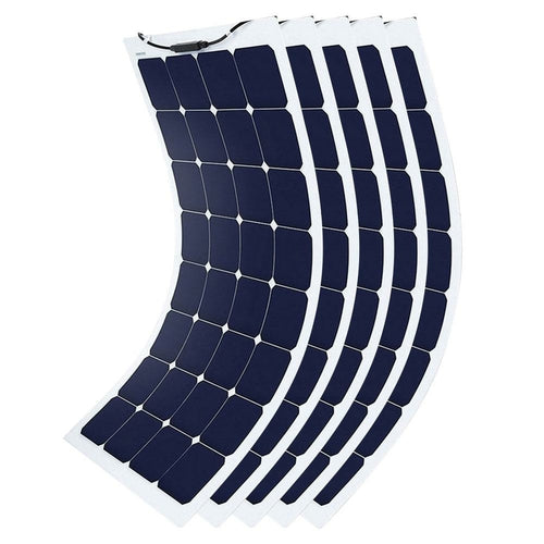 ACOPOWER 110W Flexible Solar Panel | Lightweight 12V Monocrystalline for RV, Cabin & Off-Grid