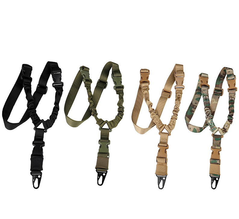 🎯 Tactical Single Point Rifle Sling | Quick Detach QD | 5 Colors | Adjustable