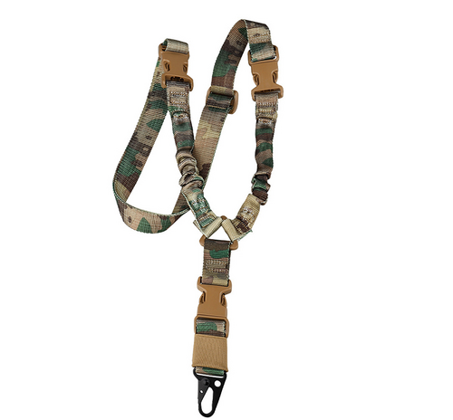 🎯 Tactical Single Point Rifle Sling | Quick Detach QD | 5 Colors | Adjustable