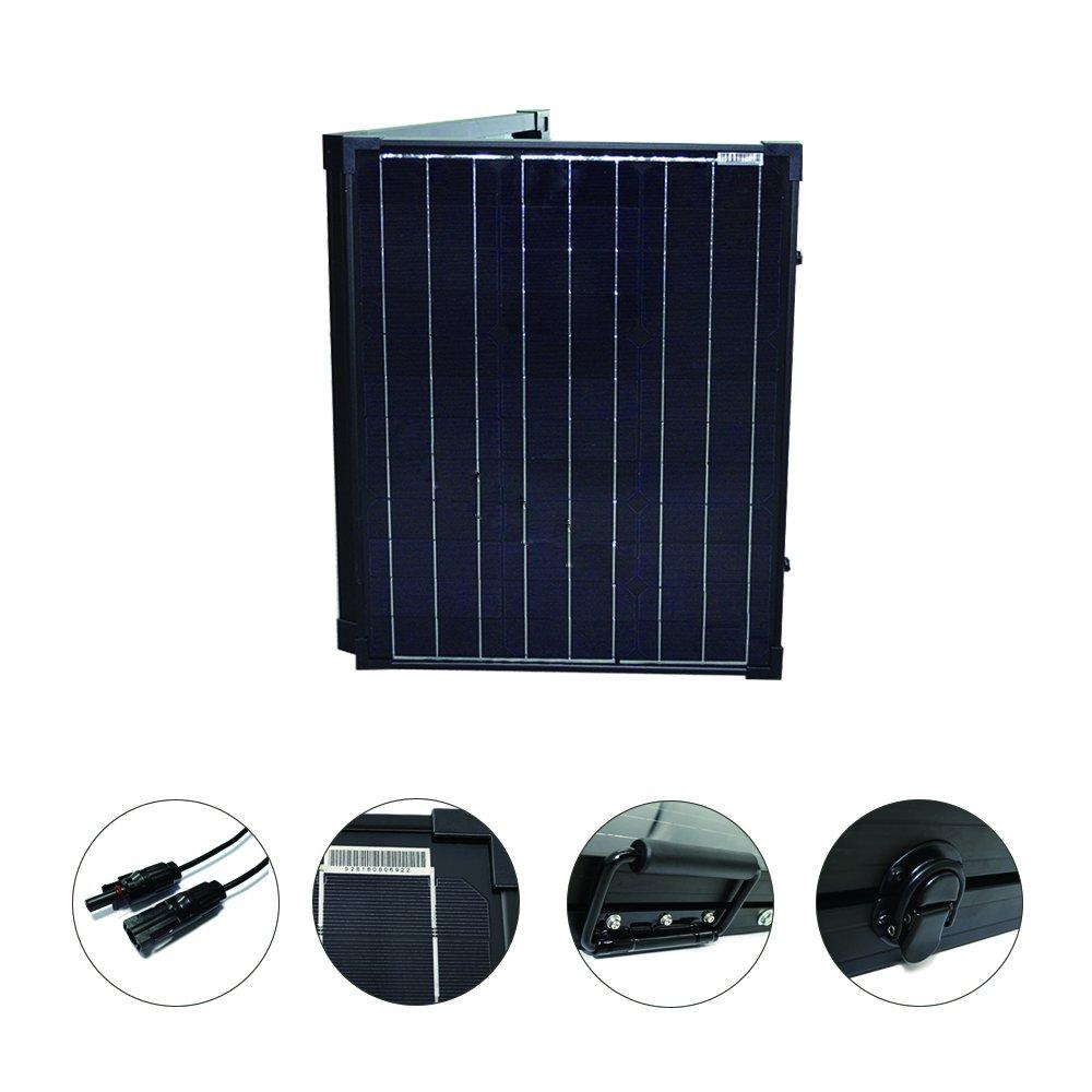 ☀️ ACOPOWER 100W Portable Solar Panel Briefcase | Off-Grid & Emergency Power