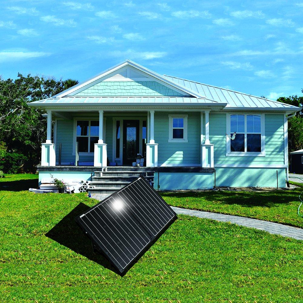 ☀️ ACOPOWER 100W Portable Solar Panel Briefcase | Off-Grid & Emergency Power