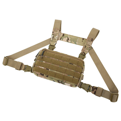 Tactical Combat Vest | Lightweight Camouflage Chest Rig for Field & Survival Use