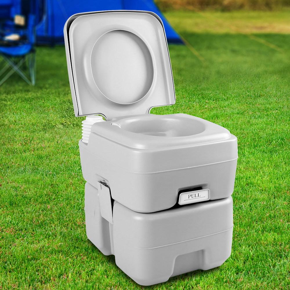 Weisshorn 20L Portable Flush Toilet | Off-Grid Sanitation for Survival & Emergency Preparedness