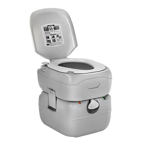 Weisshorn 22L Portable Flush Toilet | Off-Grid Sanitation for Survival & Preparedness