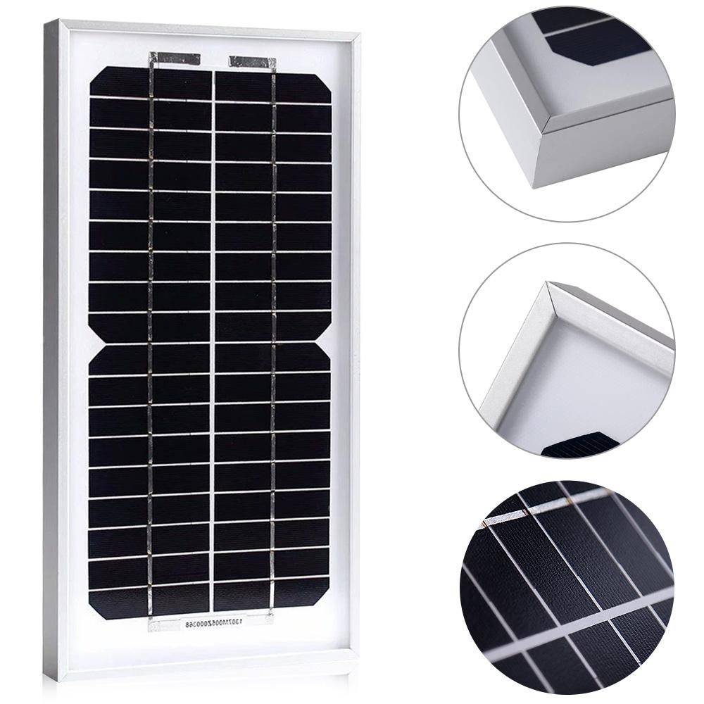 Solar panel with close-up details on a white background
