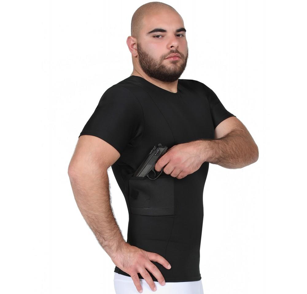 I.S.Pro Tactical Concealed Carry Compression Holster Shirt | Made in USA