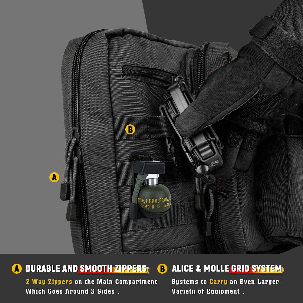 Double Long Gun Soft Case | Tactical Rifle & Shotgun Bag | Multi-Function Carry System