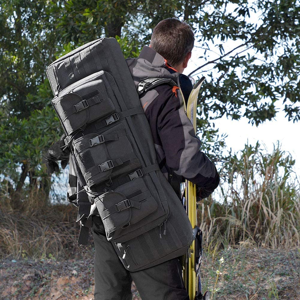 Double Long Gun Soft Case | Tactical Rifle & Shotgun Bag | Multi-Function Carry System