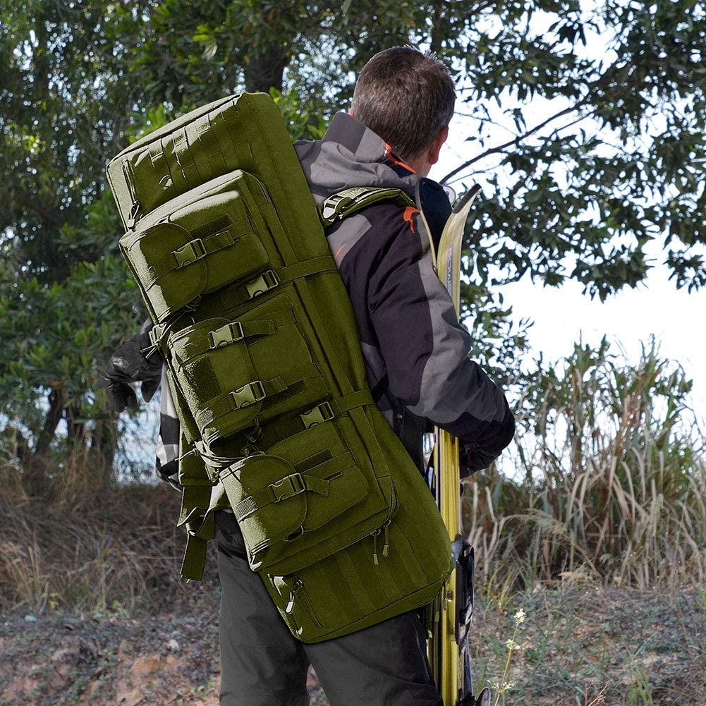 Double Long Gun Soft Case | Tactical Rifle & Shotgun Bag | Multi-Function Carry System