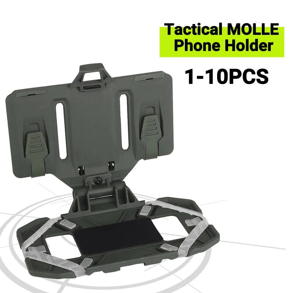 🗺️ MOLLE Tactical Navigation Board & Phone Holder | Airsoft Map Case | 3 Colors