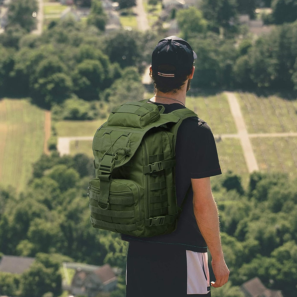 40L Military Tactical Backpack | 1000D Nylon Assault Pack for Survival & Field Ops
