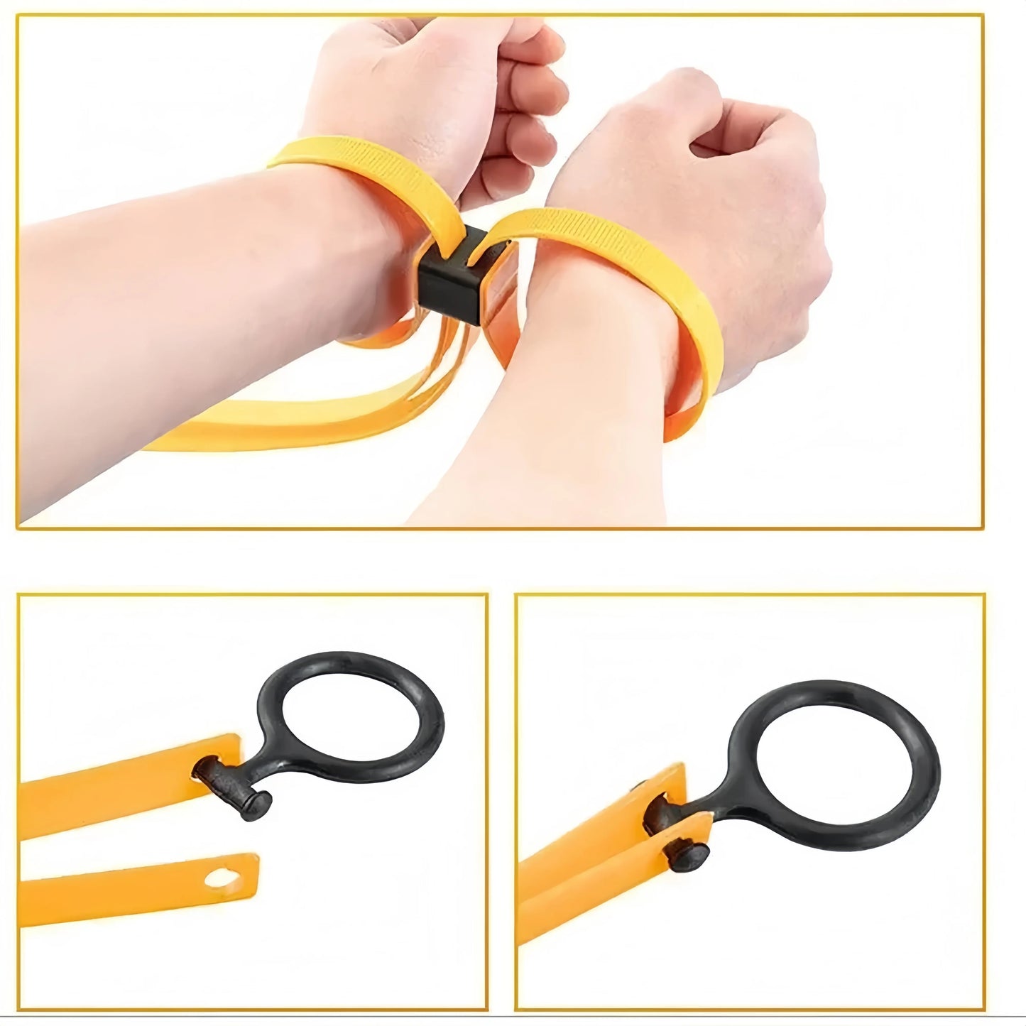 Heavy-Duty Tactical Restraint Straps | Multi-Use Cable Ties for Off-Grid & Emergency Preparedness