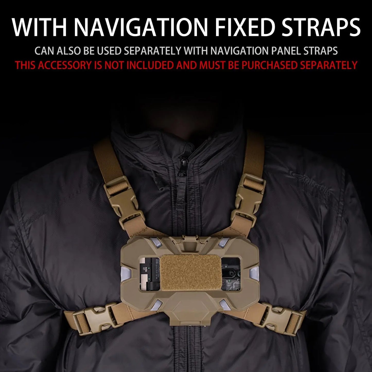 🗺️ MOLLE Tactical Navigation Board & Phone Holder | Airsoft Map Case | 3 Colors