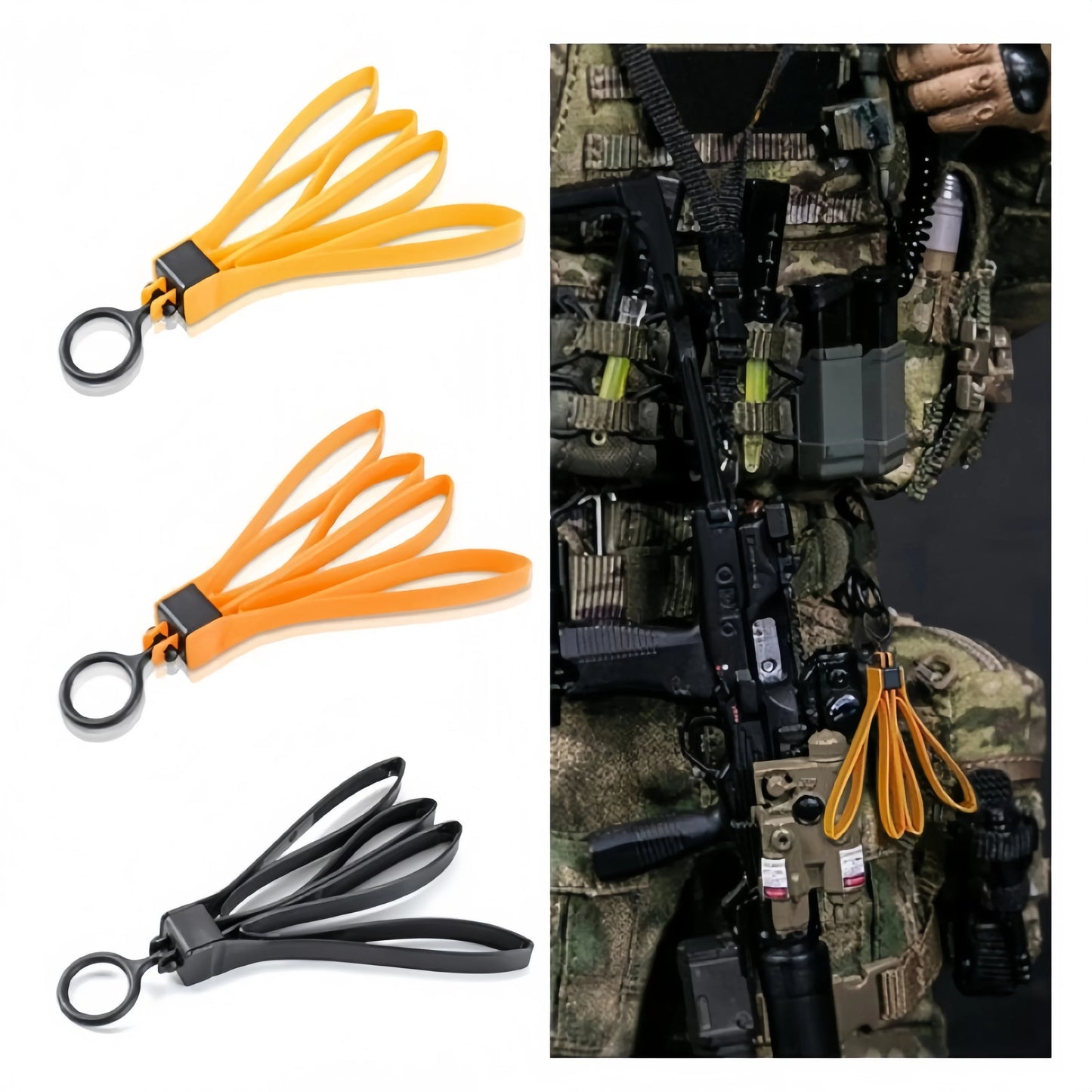 Heavy-Duty Tactical Restraint Straps | Multi-Use Cable Ties for Off-Grid & Emergency Preparedness