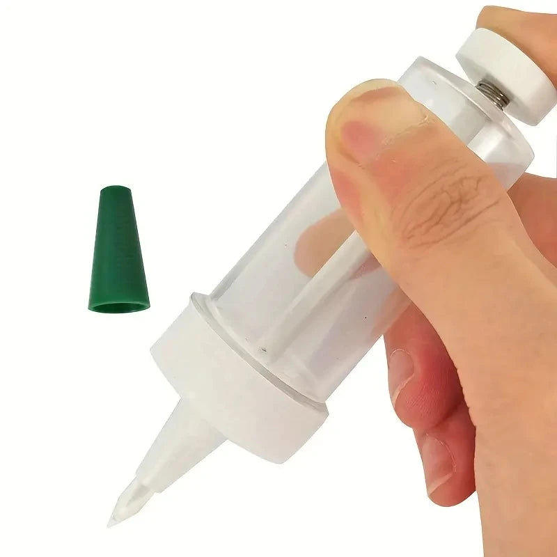 Handheld Seed Dispenser | Mini Manual Seeder Tool | Precision Planting for Homestead & Garden