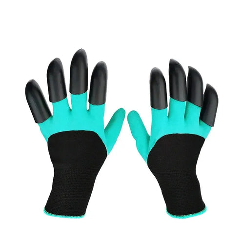 Garden gloves latex foam gloves claws gardening gloves garden greening