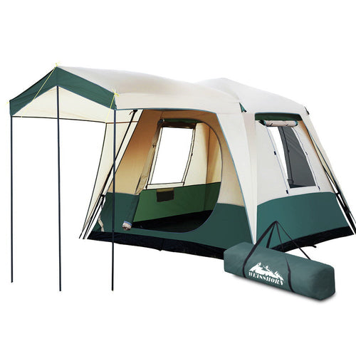 Weisshorn 4-Person Instant Pop-Up Tent | Tactical Field & Survival Shelter