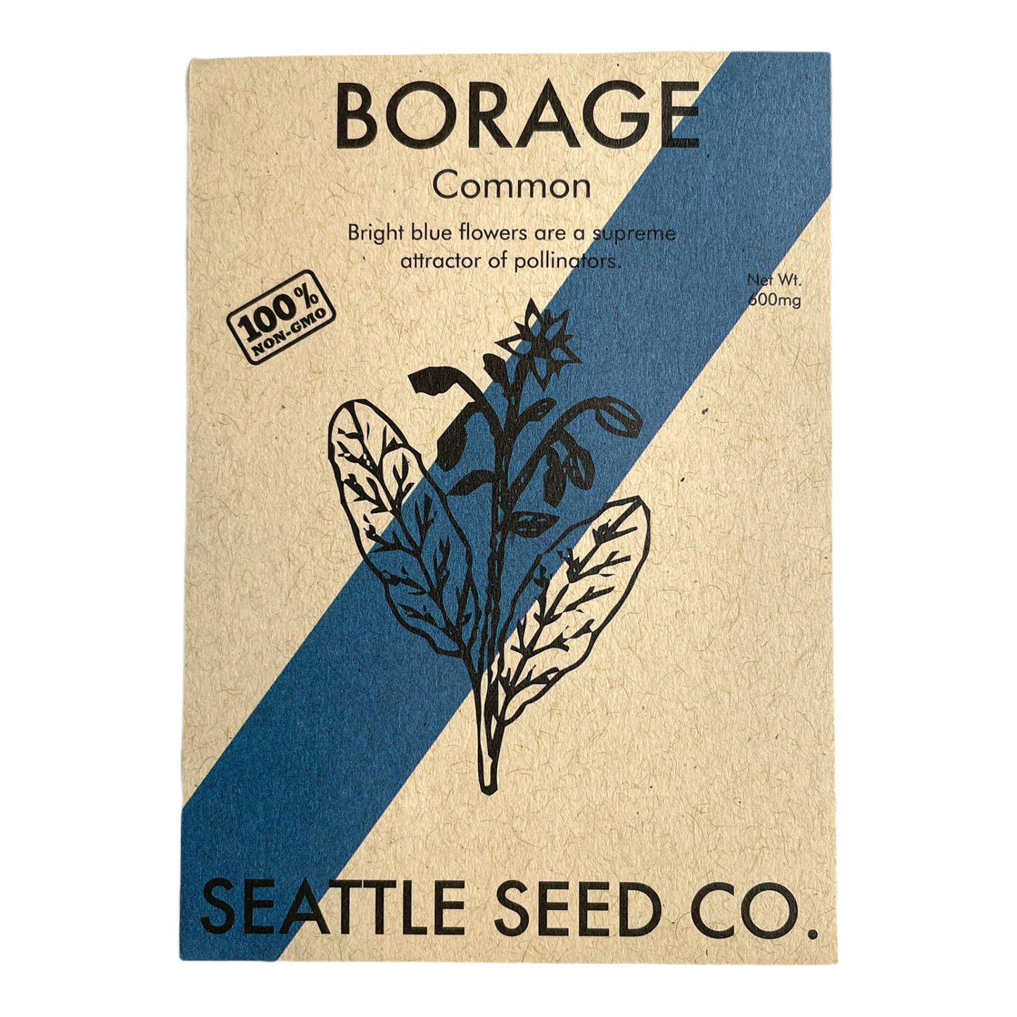 Borage Seeds | Medicinal Herb & Survival Garden Companion Plant