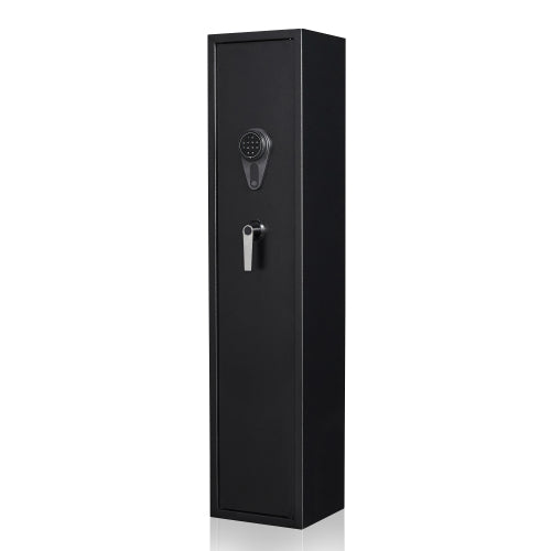 🔒 Long Rifle Safe | 4-5 Rifle Capacity | Electronic Keypad & Fingerprint | Cold Rolled Steel