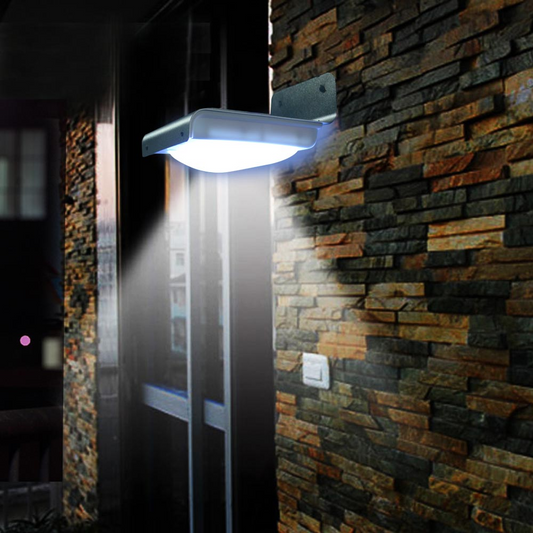 16 LED Solar Motion Sensor Security Light | Outdoor Perimeter Defense
