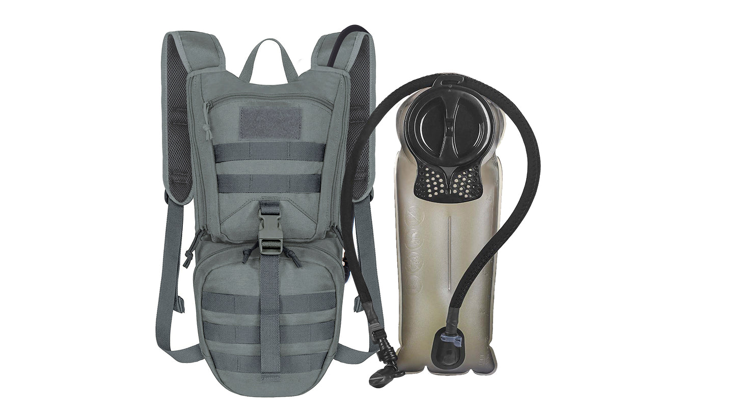 Tactical Hydration Backpack with 2.5L Insulated Water Bladder | MOLLE Compatible