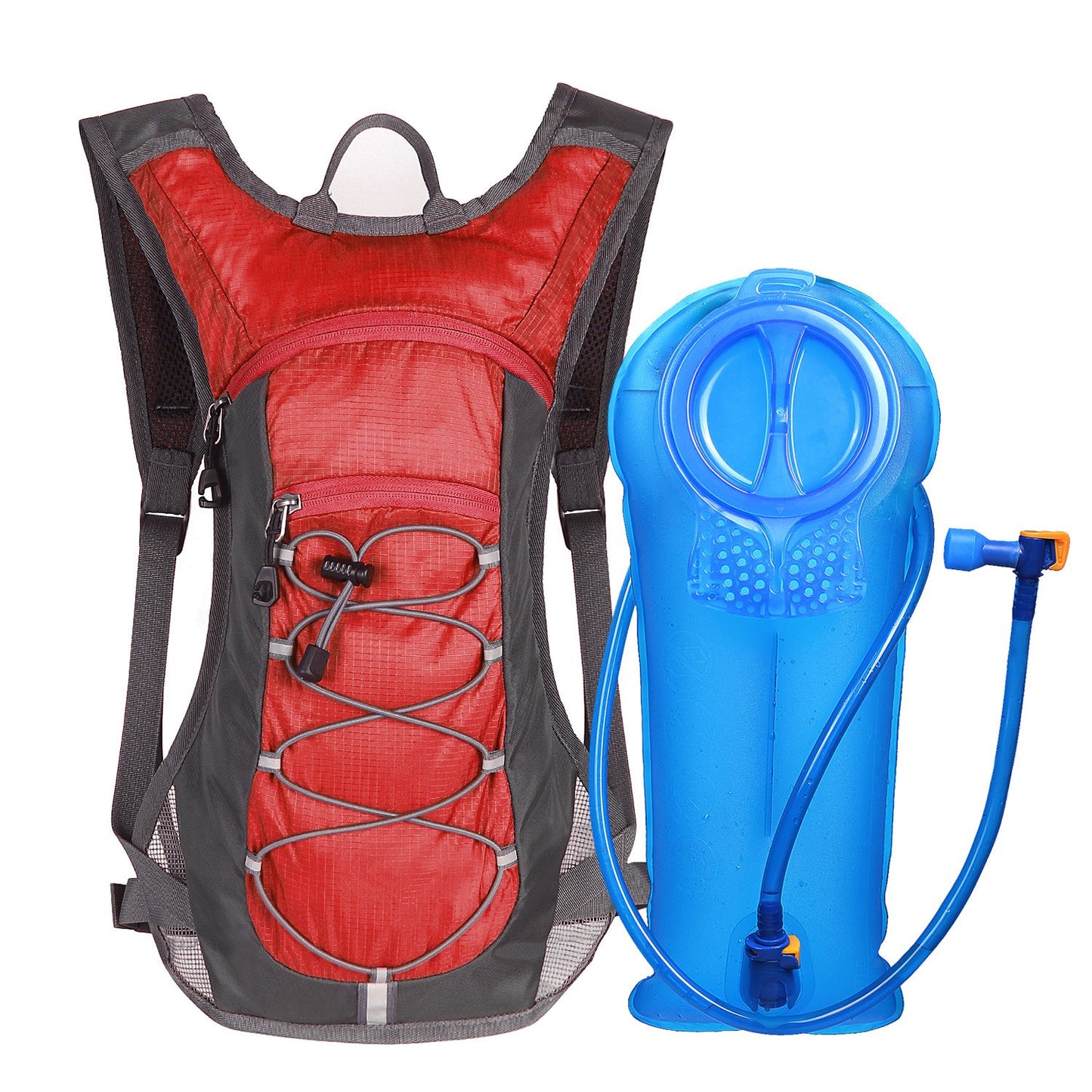 Hydration Backpack with 70oz / 2L Water Bladder | Lightweight Running & Hiking Pack
