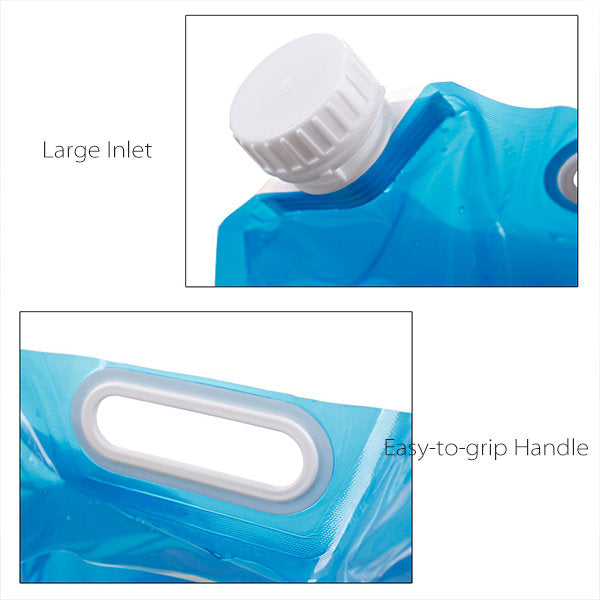 Collapsible Water Container | Portable Foldable Storage Jug for Camping & Emergency Use