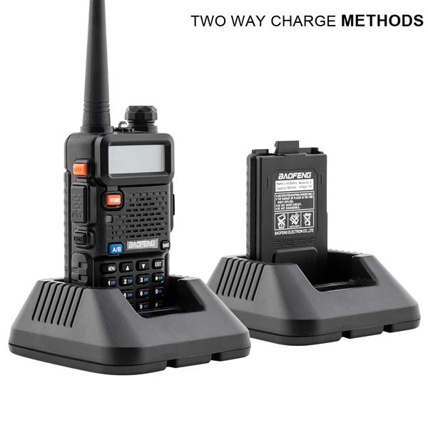 BAOFENG Dual Band Walkie Talkie Set – 6-Pack Two-Way Radio
