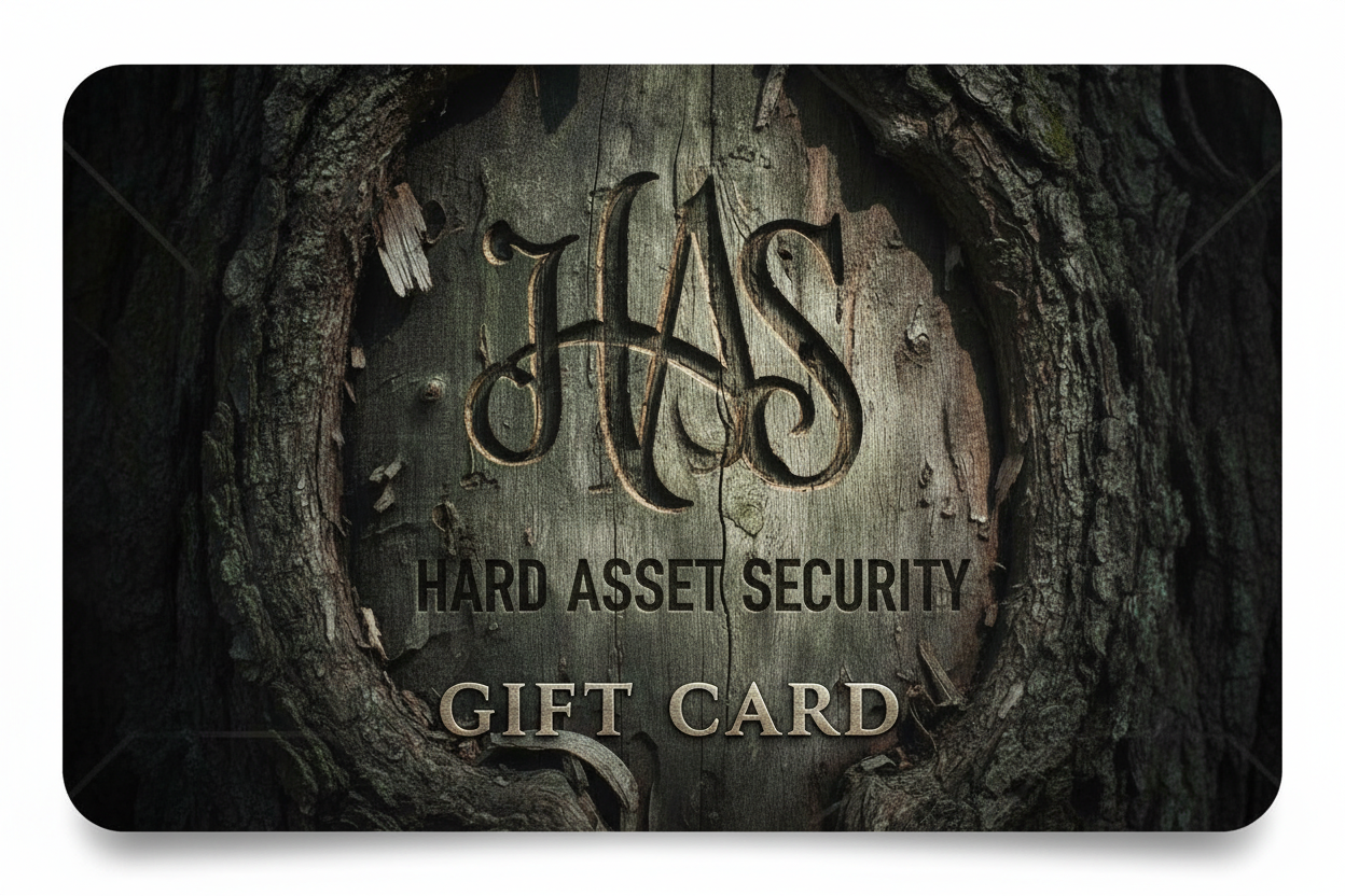 Hard Asset Security Gift Card