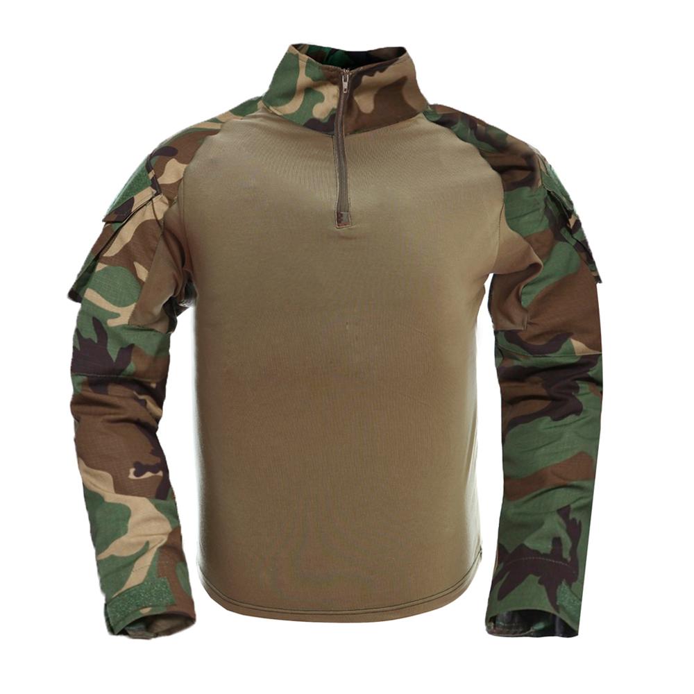 🧲 Men's Camo Tactical T-Shirt | Breathable Combat Tee | Range, Hiking & Outdoor