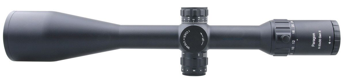 🔭 Paragon 6-30x56 GenII SFP Riflescope | 90% Light Transmission | 6-Gear Illumination