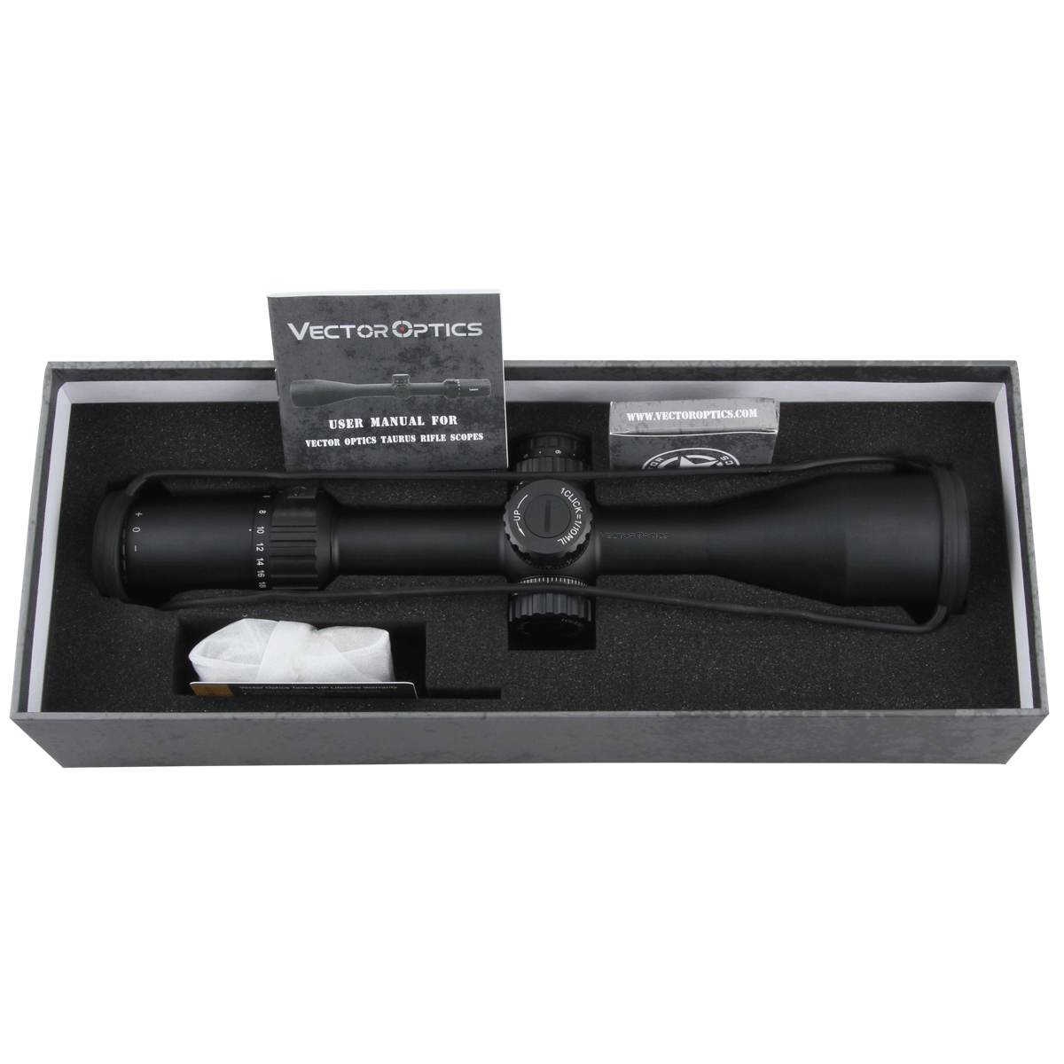 🔭 Taurus 3-18x50 FFP Tactical Riflescope | Long Range | 6-Level Illumination | 1/10 MIL