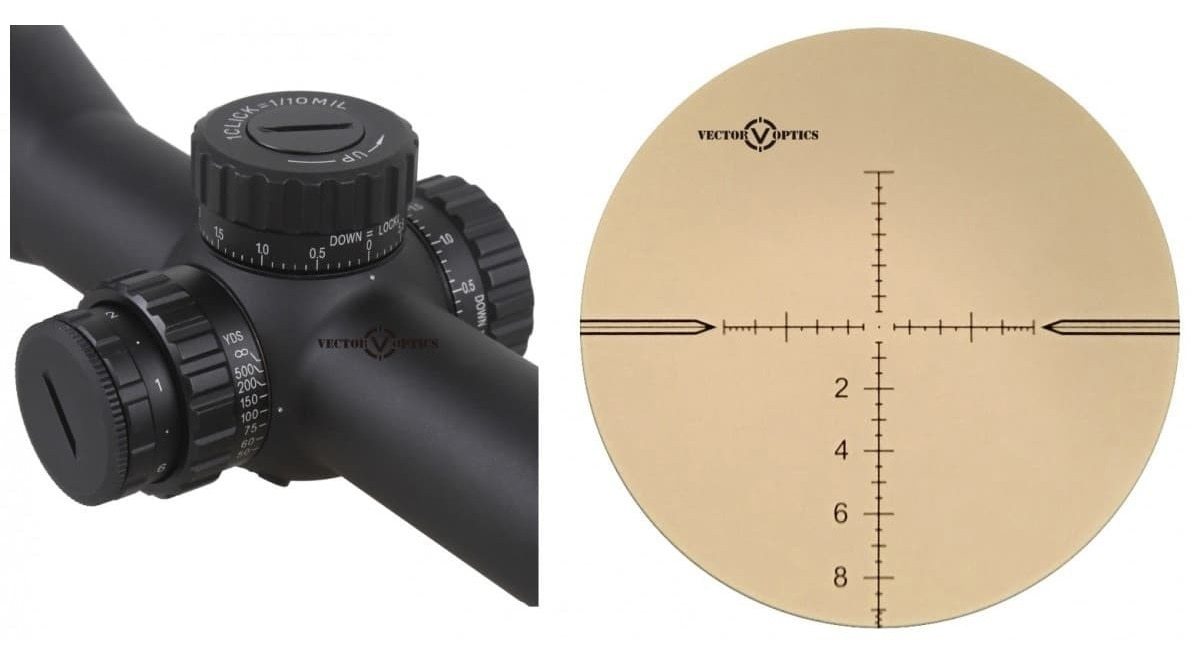 🔭 Taurus 3-18x50 FFP Tactical Riflescope | Long Range | 6-Level Illumination | 1/10 MIL