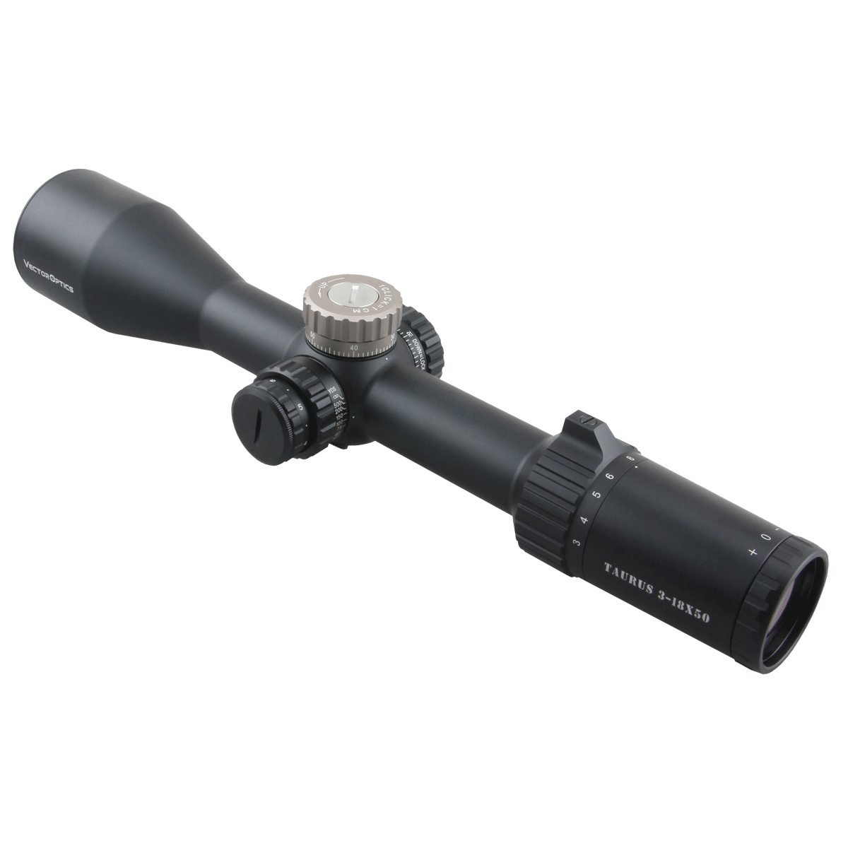 🔭 Taurus 3-18x50 FFP Tactical Riflescope | Long Range | 6-Level Illumination | 1/10 MIL
